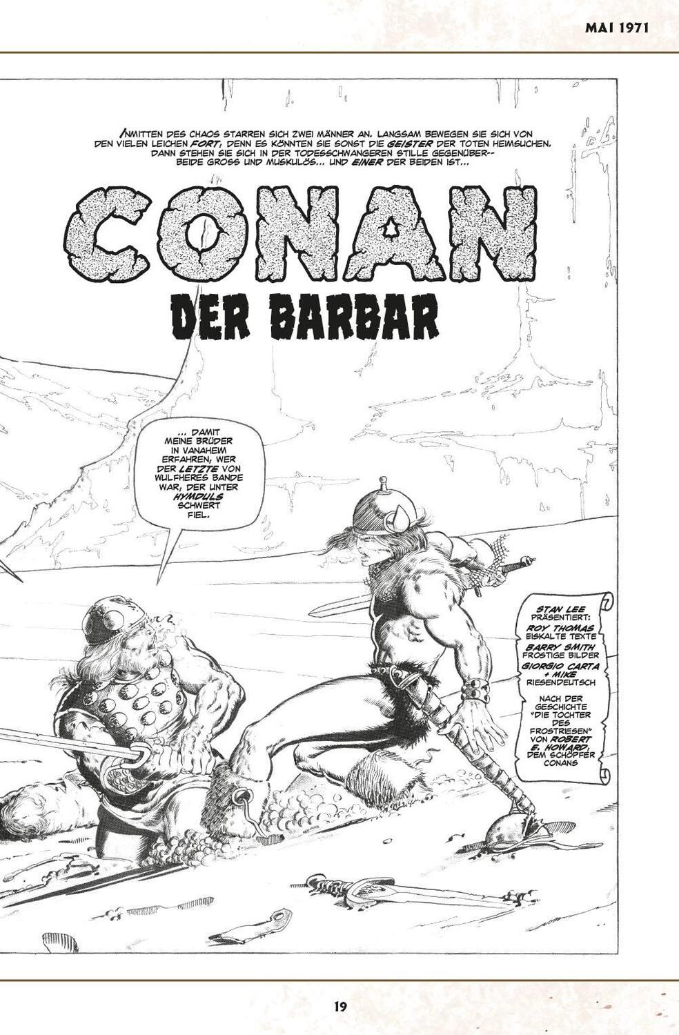 Bild: 9783741618222 | Savage Sword of Conan: Classic Collection | Bd. 1 | Roy Thomas (u. a.)