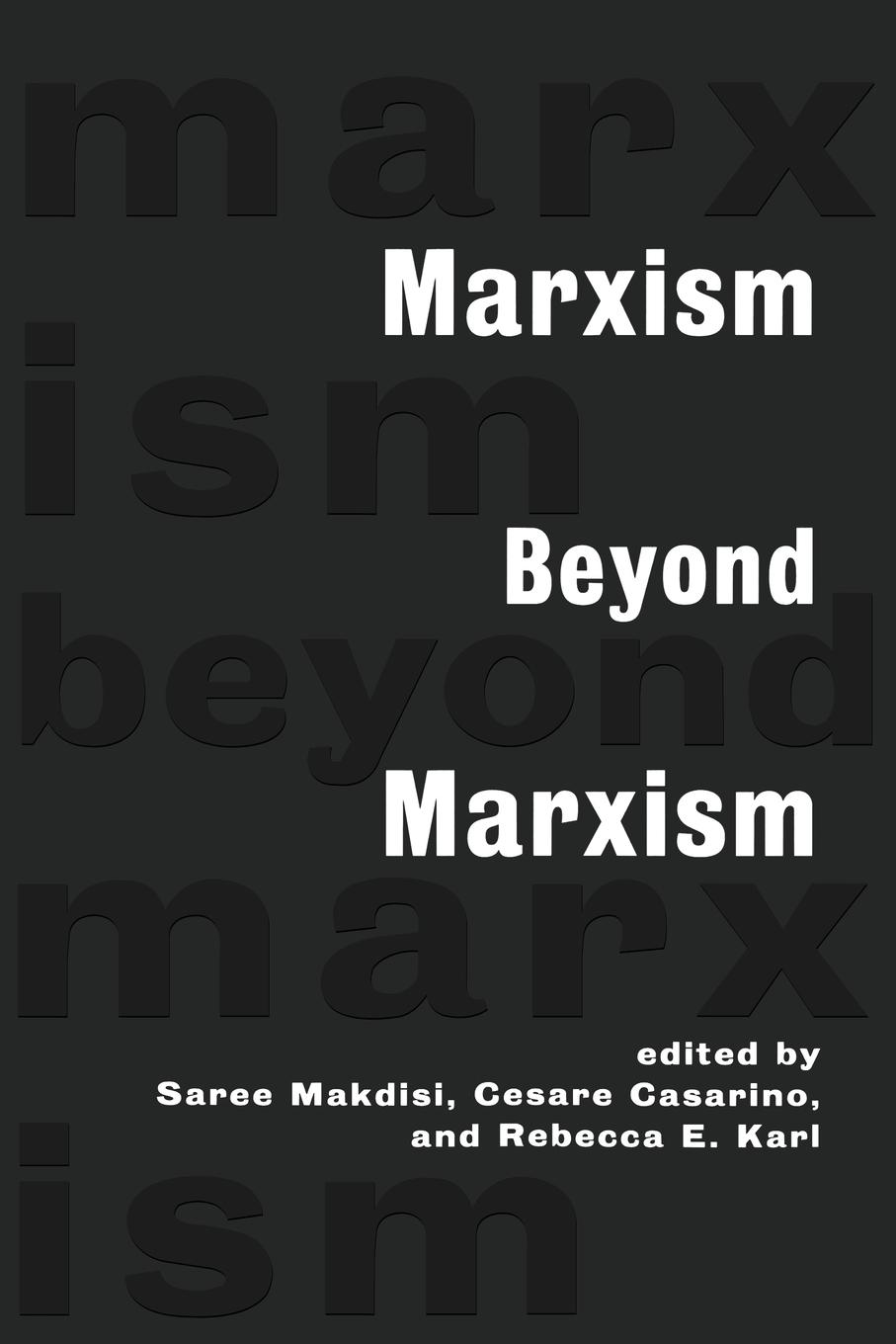 Cover: 9780415914437 | Marxism Beyond Marxism | Saree Makdisi | Taschenbuch | Paperback