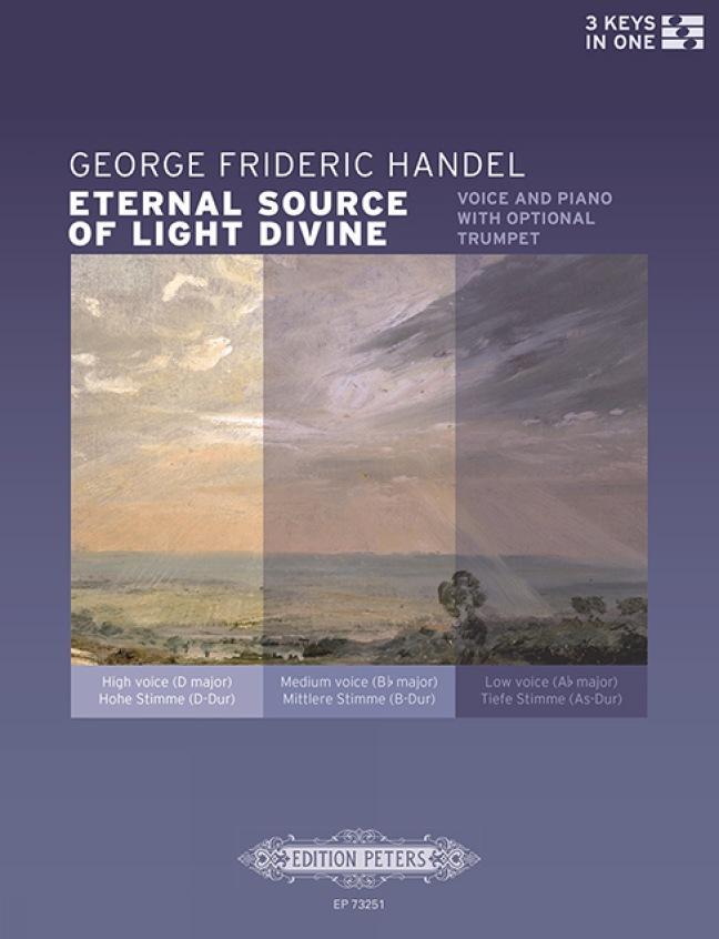 Cover: 9790577016382 | Eternal Source of Light Divine (für Gesang und Klavier / Orgel mit...