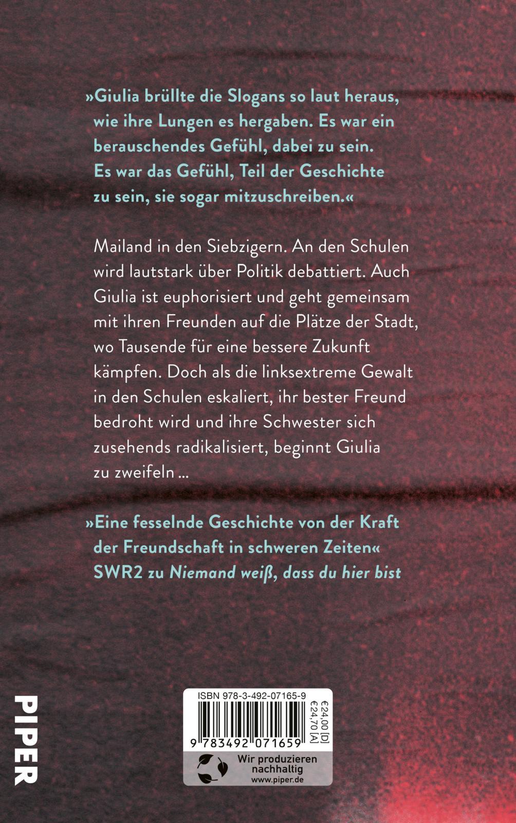 Rückseite: 9783492071659 | Mit geballter Faust | Nicoletta Giampietro | Buch | 384 S. | Deutsch