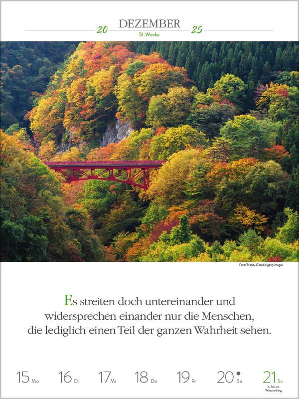 Bild: 9783731877264 | Buddhistische Weisheiten 2025 | Verlag Korsch | Kalender | 54 S.