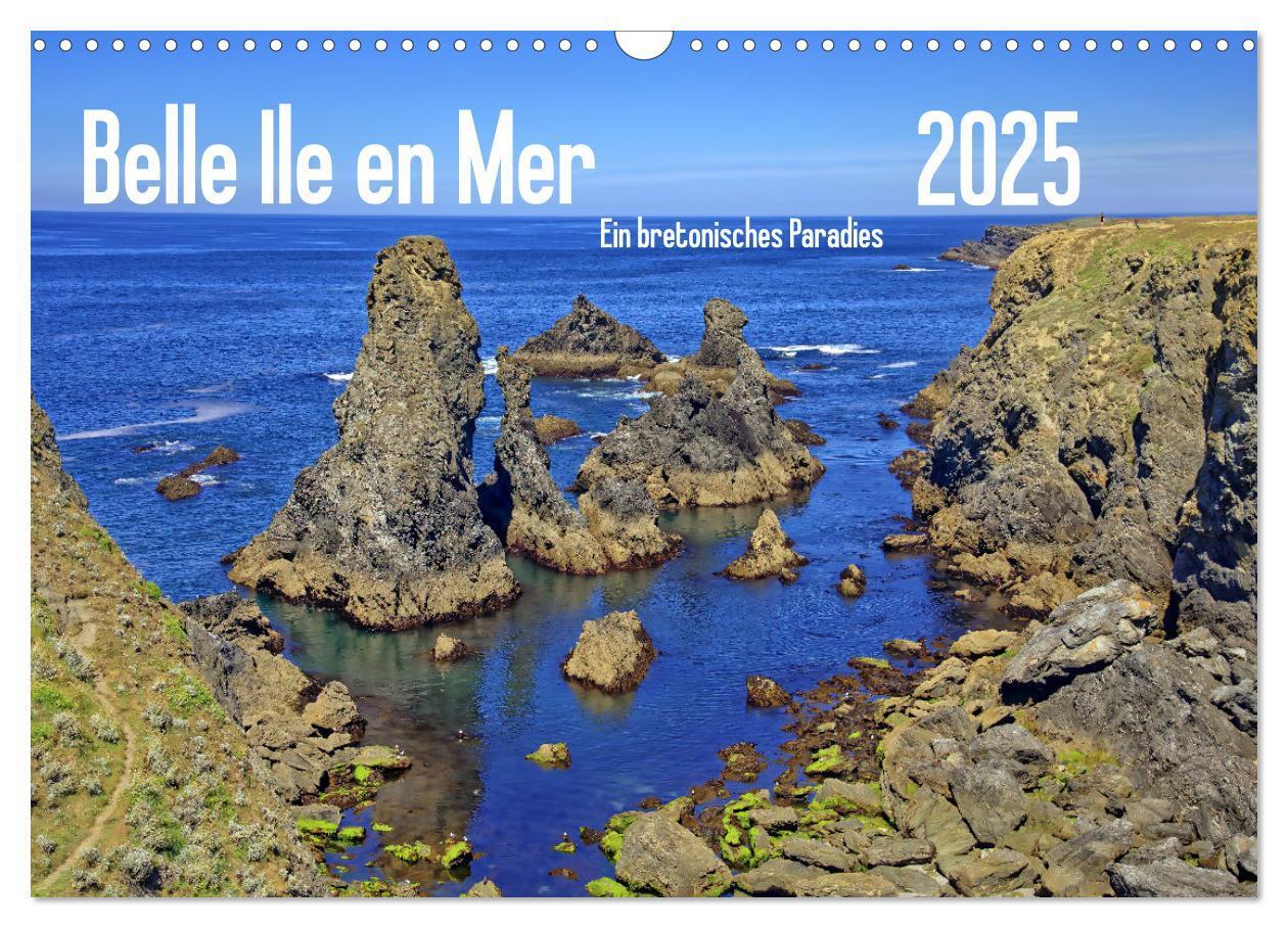 Cover: 9783383947056 | Belle Ile en Mer - Ein bretonisches Paradies (Wandkalender 2025 DIN...