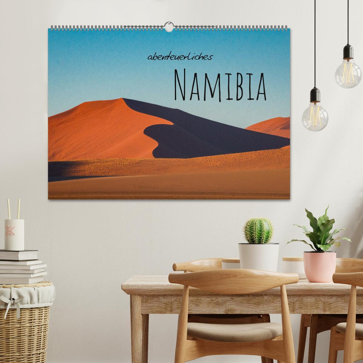 Bild: 9783383853289 | Abenteuerliches Namibia (Wandkalender 2025 DIN A2 quer), CALVENDO...