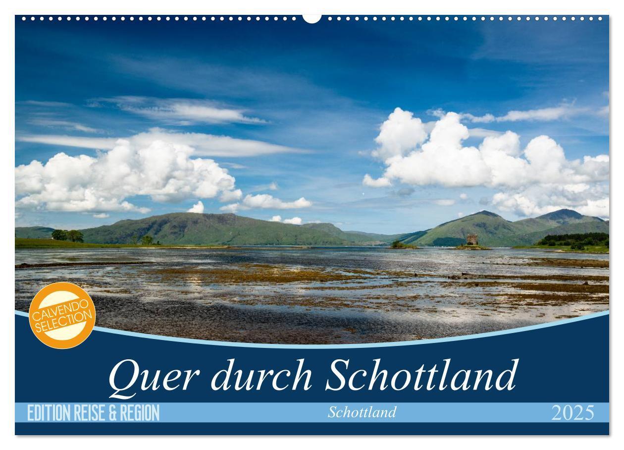 Cover: 9783435678884 | Quer durch Schottland (Wandkalender 2025 DIN A2 quer), CALVENDO...