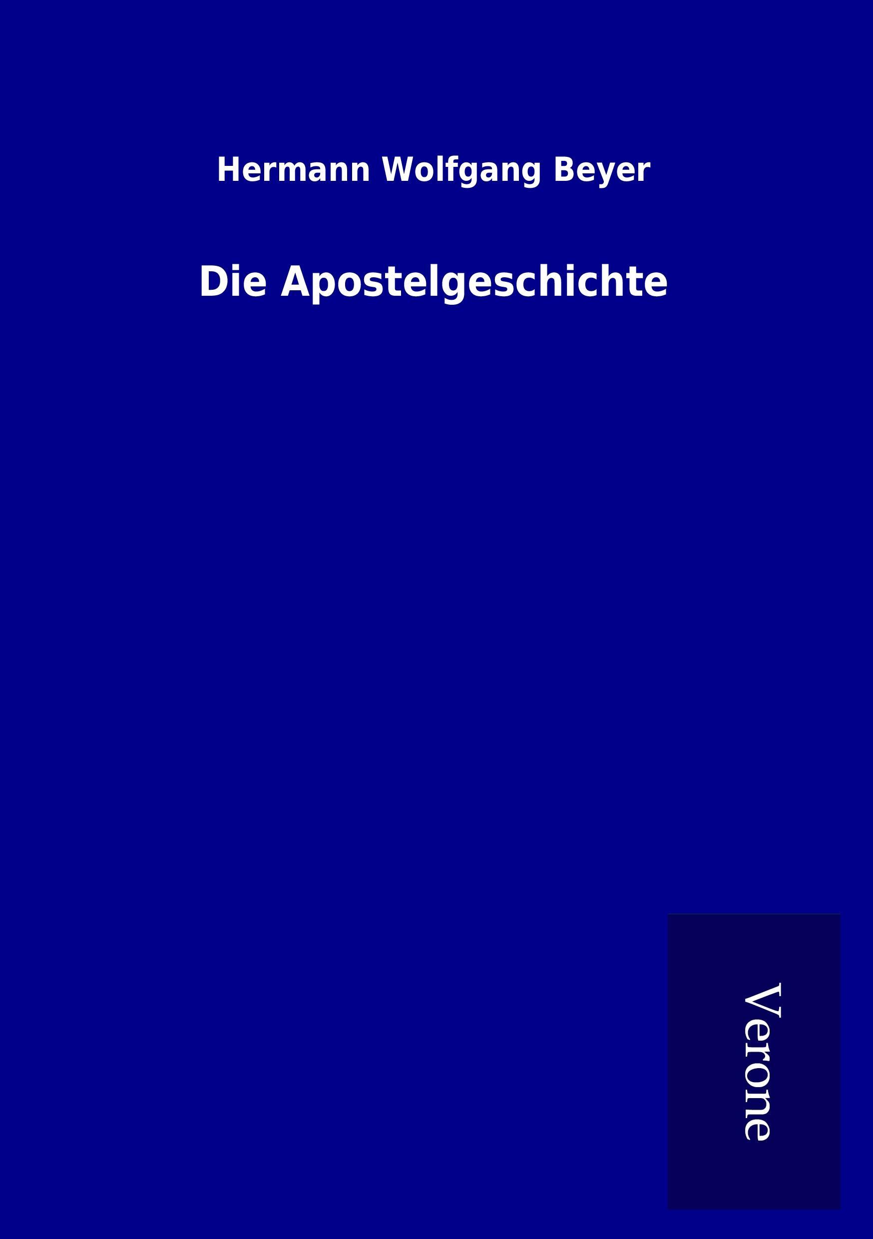 Cover: 9789925020225 | Die Apostelgeschichte | Hermann Wolfgang Beyer | Taschenbuch | 168 S.