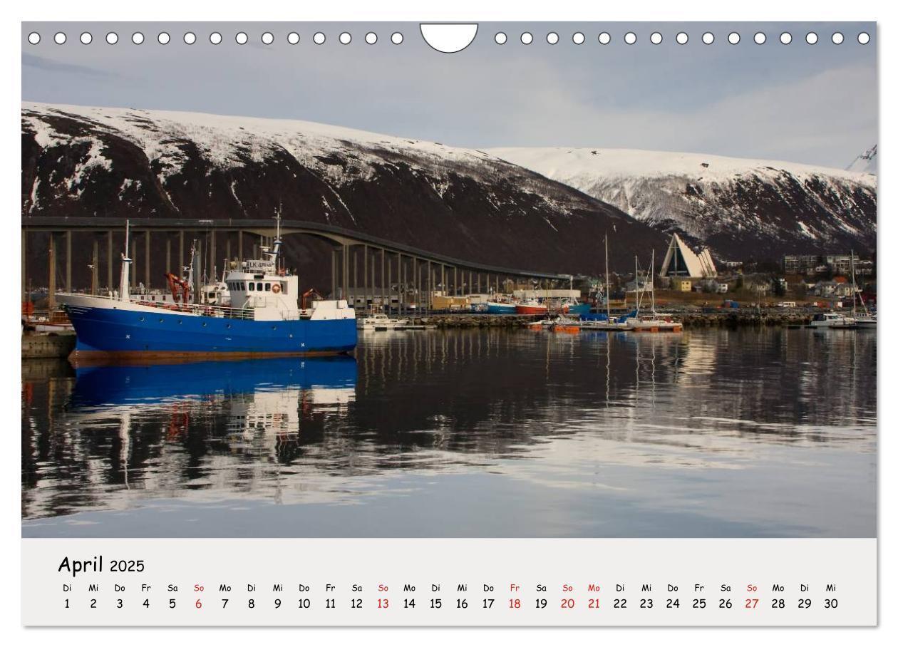 Bild: 9783435791927 | Auf dem Weg zum Nordkap (Wandkalender 2025 DIN A4 quer), CALVENDO...