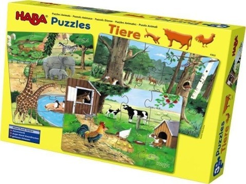 Cover: 4010168049601 | HABA-Puzzles Tiere | Spiel | 1004960001 | Deutsch | 2012 | HABA