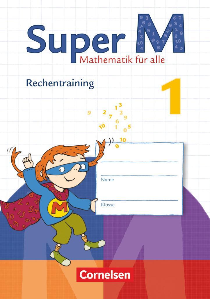 Cover: 9783060831685 | Super M 1. Schuljahr. Rechentraining Arbeitsheft | Zu allen Ausgaben