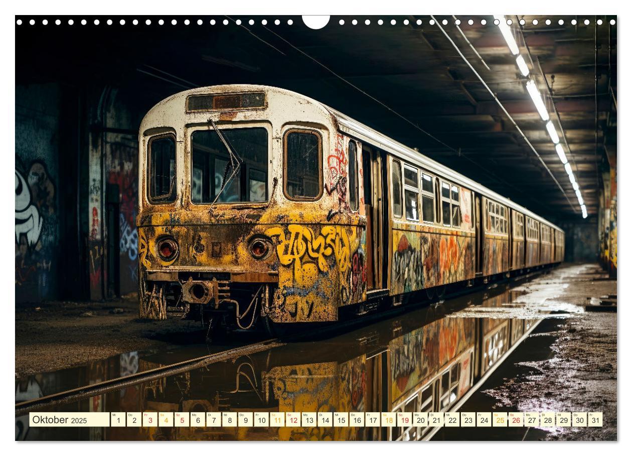 Bild: 9783383880582 | Straßenbahn ausgedient (Wandkalender 2025 DIN A3 quer), CALVENDO...