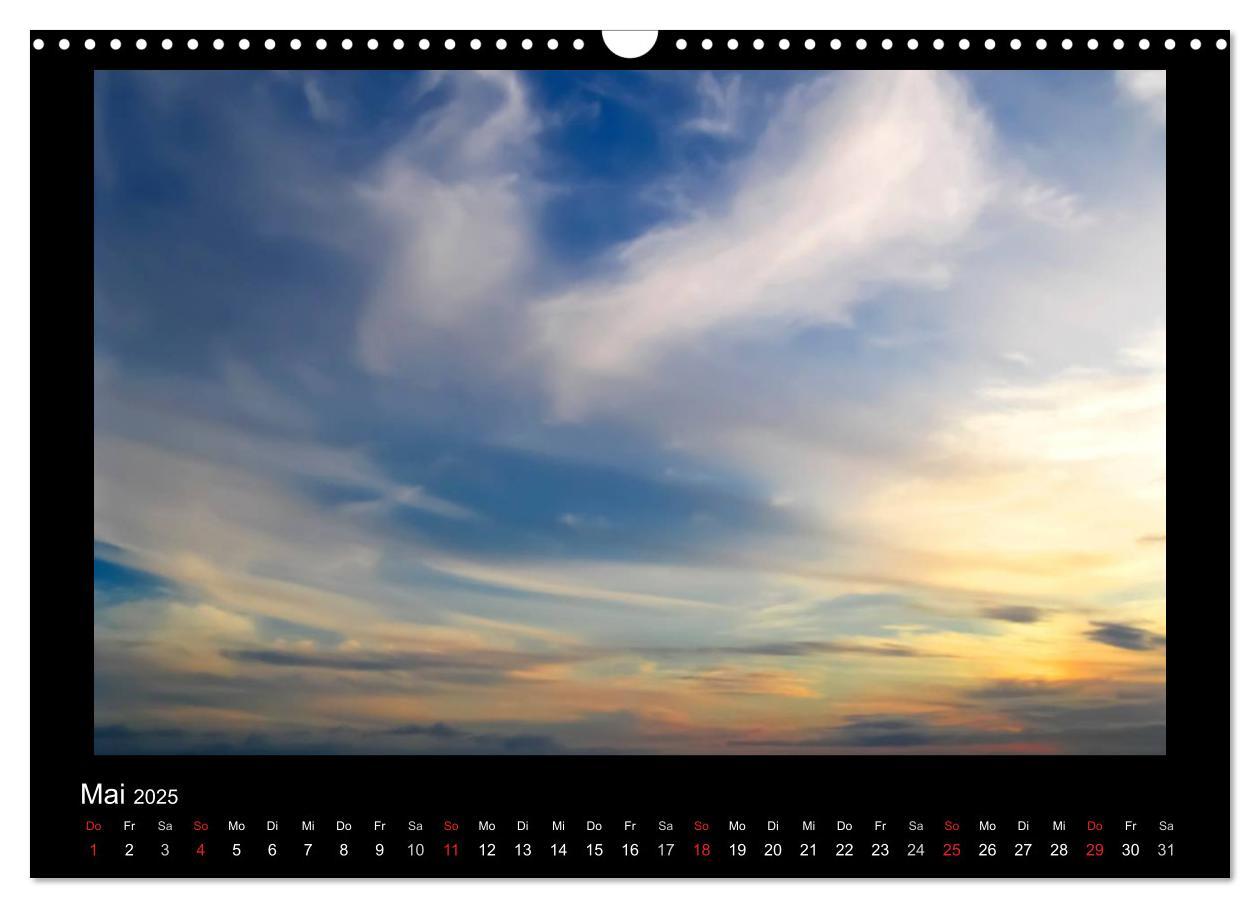 Bild: 9783435832491 | Wolkenbilder (Wandkalender 2025 DIN A3 quer), CALVENDO Monatskalender