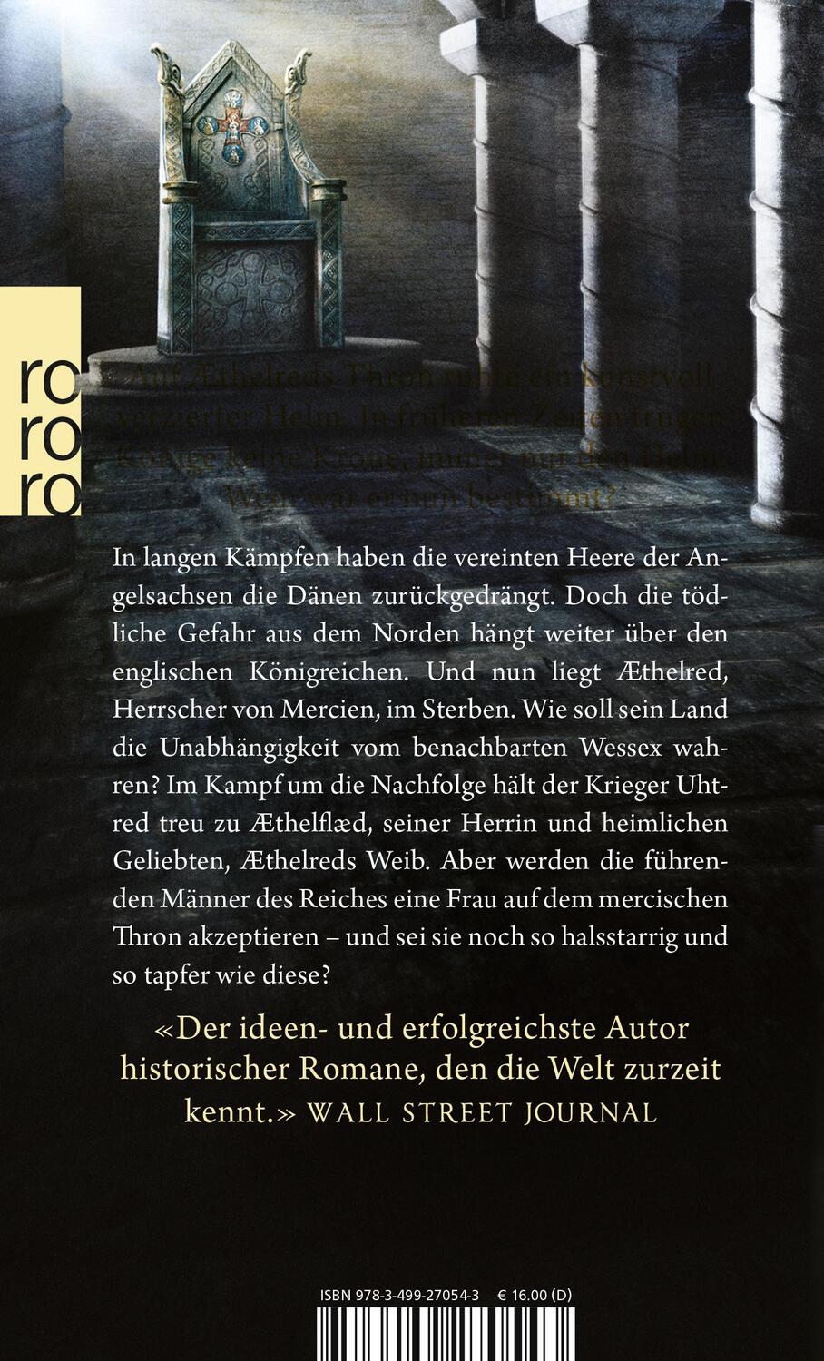 Rückseite: 9783499270543 | Der leere Thron. Uhtred 08 | Bernard Cornwell | Taschenbuch | 480 S.