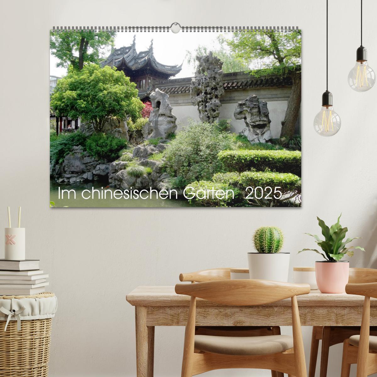 Bild: 9783435335541 | Im chinesischen Garten (Wandkalender 2025 DIN A2 quer), CALVENDO...