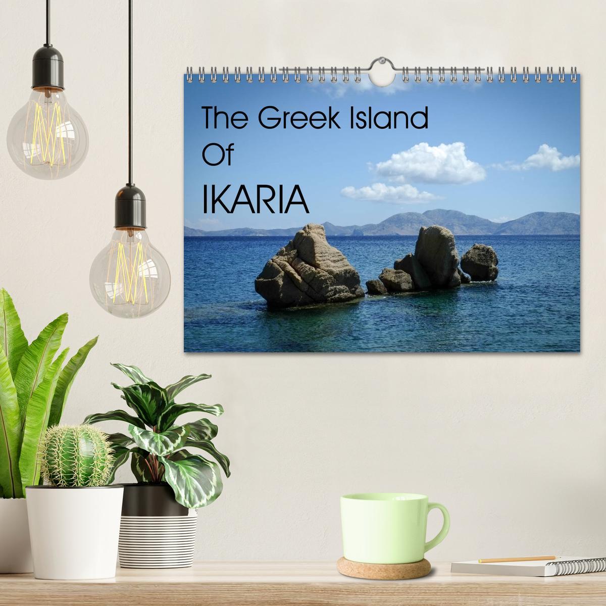 Bild: 9781325956555 | The Greek Island Of Ikaria (Wall Calendar 2025 DIN A4 landscape),...