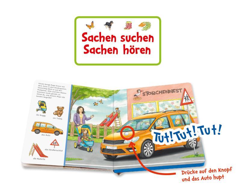 Bild: 9783473437719 | Sachen suchen, Sachen hören: Meine Fahrzeuge | Frauke Nahrgang | Buch