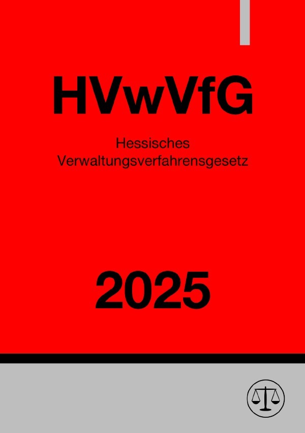 Cover: 9783818714024 | Hessisches Verwaltungsverfahrensgesetz - HVwVfG 2025 | DE | Studier