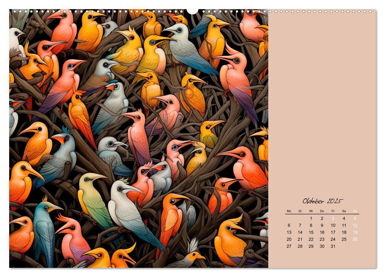 Bild: 9783383844386 | Tierisches Gewimmel (Wandkalender 2025 DIN A2 quer), CALVENDO...