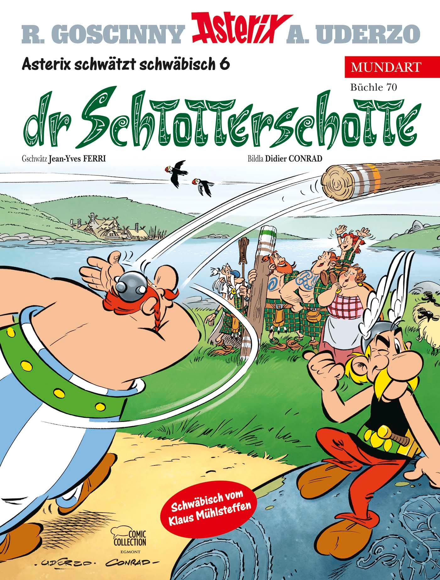 Cover: 9783770438273 | Asterix Mundart 70. Schwäbisch VI | Dr Schtotterschotte | Buch | 48 S.