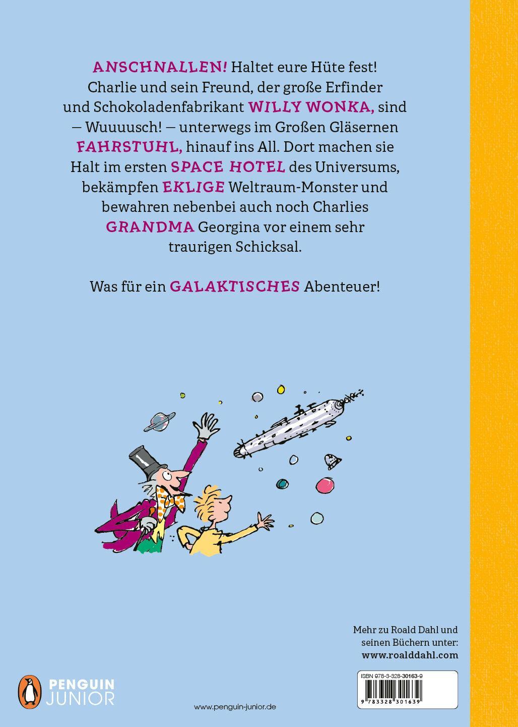 Bild: 9783328301639 | Charlie und der große gläserne Fahrstuhl | Roald Dahl | Buch | 192 S.