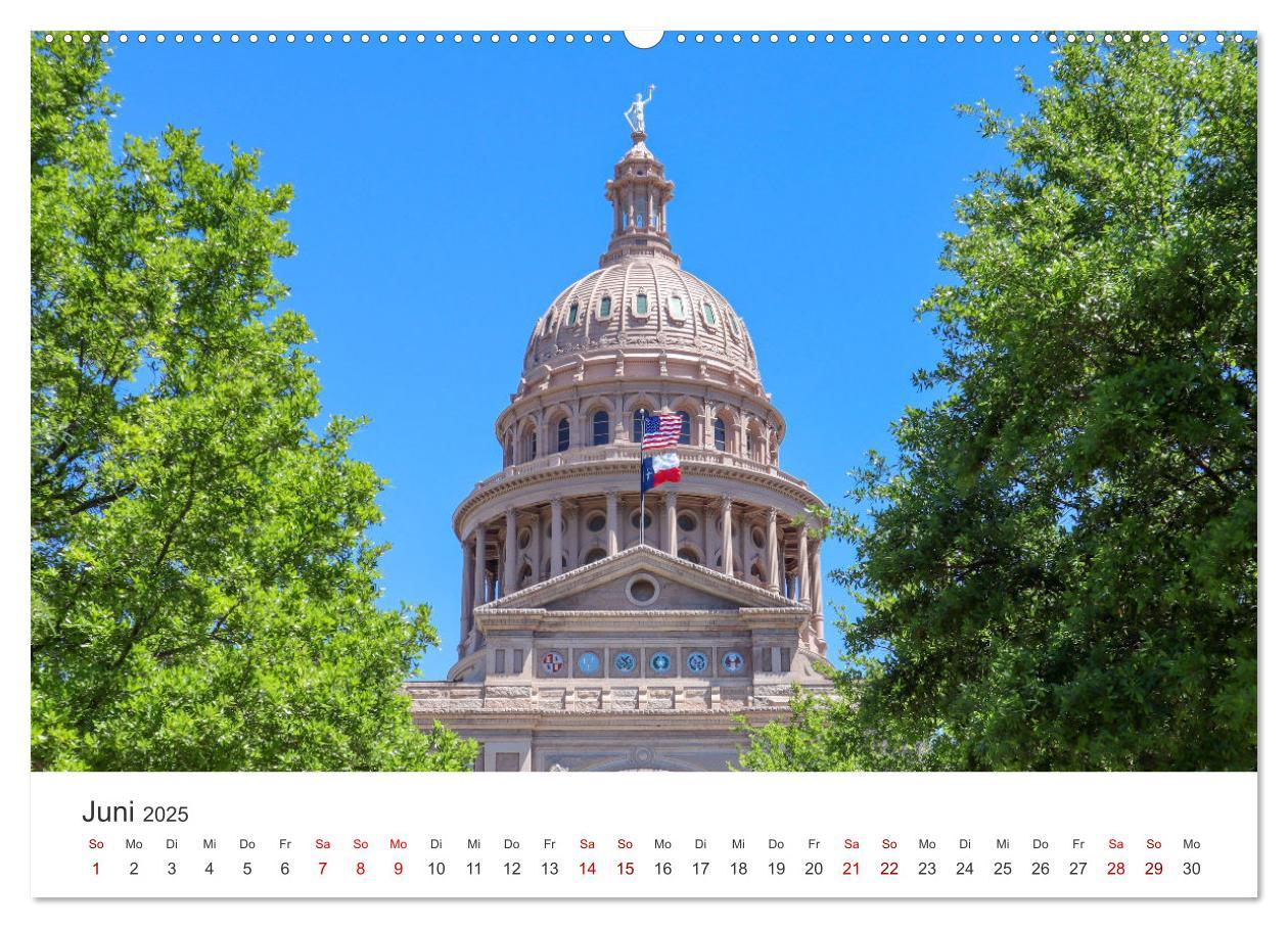 Bild: 9783457181959 | Texas - The Lone Star State (Wandkalender 2025 DIN A2 quer),...