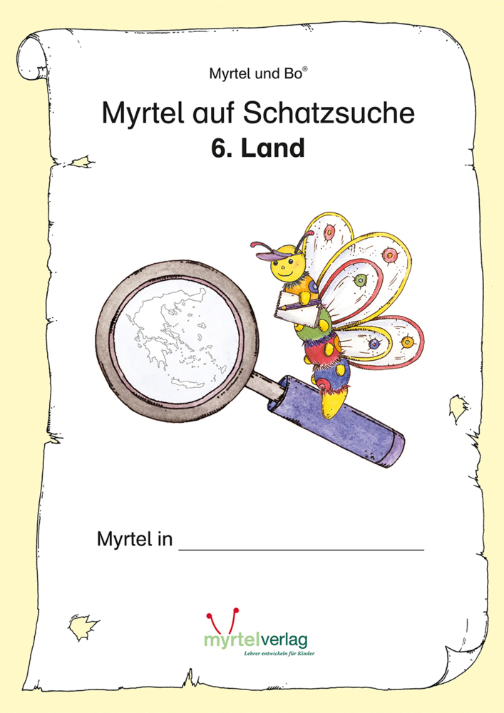 Cover: 9783938782040 | Myrtel auf Schatzsuche | 6. Land | Sigrid Skwirblies (u. a.) | Deutsch