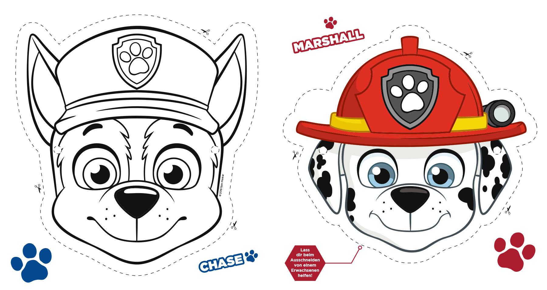 Bild: 9783833236433 | PAW Patrol: Mein Maskenbuch | Helfer auf vier Pfoten - Mit 10 Masken