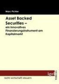 Cover: 9783868151961 | Asset Backed Securities - ein innovatives Finanzierungsinstrument...