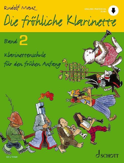 Cover: 9783795724252 | Die fröhliche Klarinette Band 2 | Rudolf Mauz | Broschüre | 96 S.