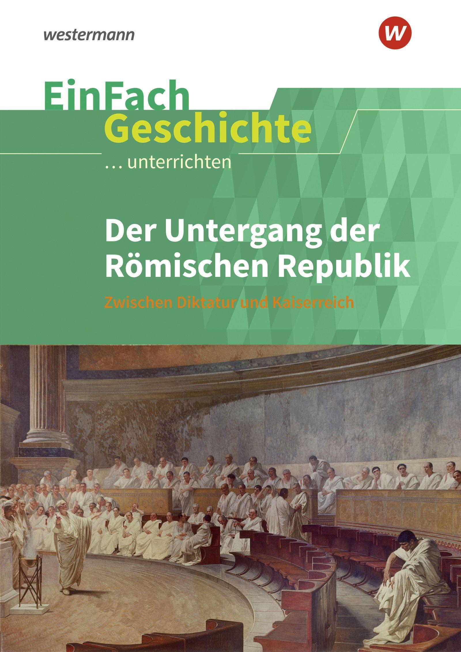 Cover: 9783140247528 | Der Untergang der römischen Republik | Andreas Sanfilippo | Buch