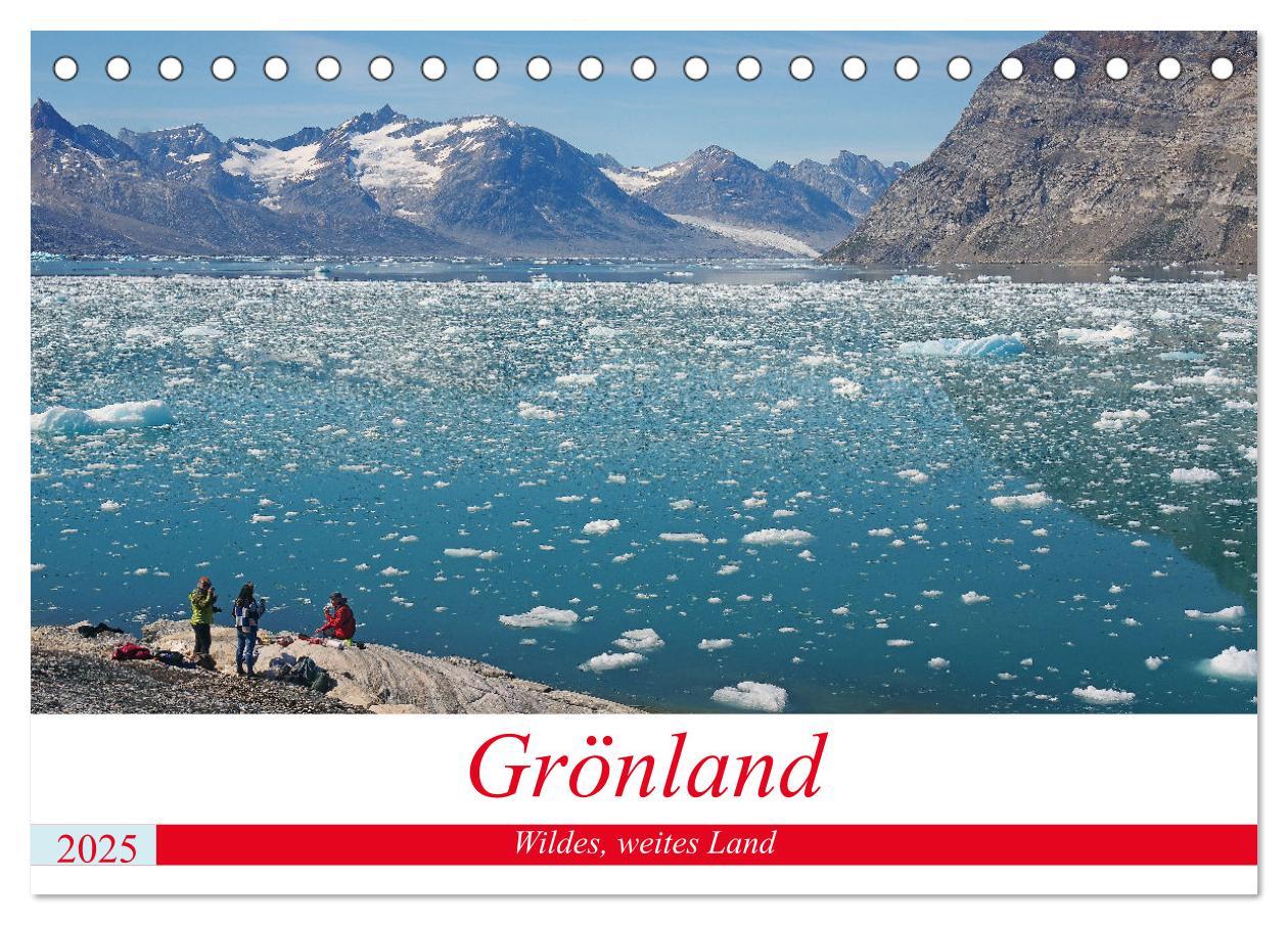 Cover: 9783435197989 | Grönland - Wildes, weites Land (Tischkalender 2025 DIN A5 quer),...