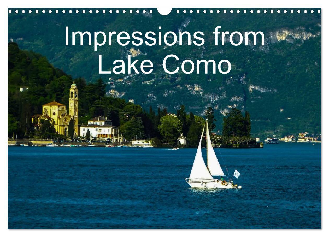 Cover: 9781325993970 | Impressions from Lake Como / UK-Version (Wall Calendar 2025 DIN A3...