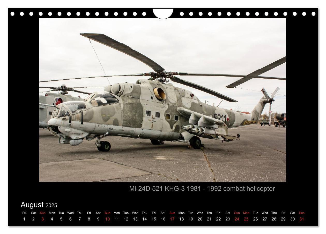 Bild: 9781325961832 | Airplanes and Helicopters of NVA 1957 - 1991 (Wall Calendar 2025...