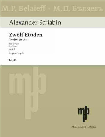 Cover: 9790203000297 | Etudes(12) Opus 8 | Alexander Scriabin | Buch | EAN 9790203000297