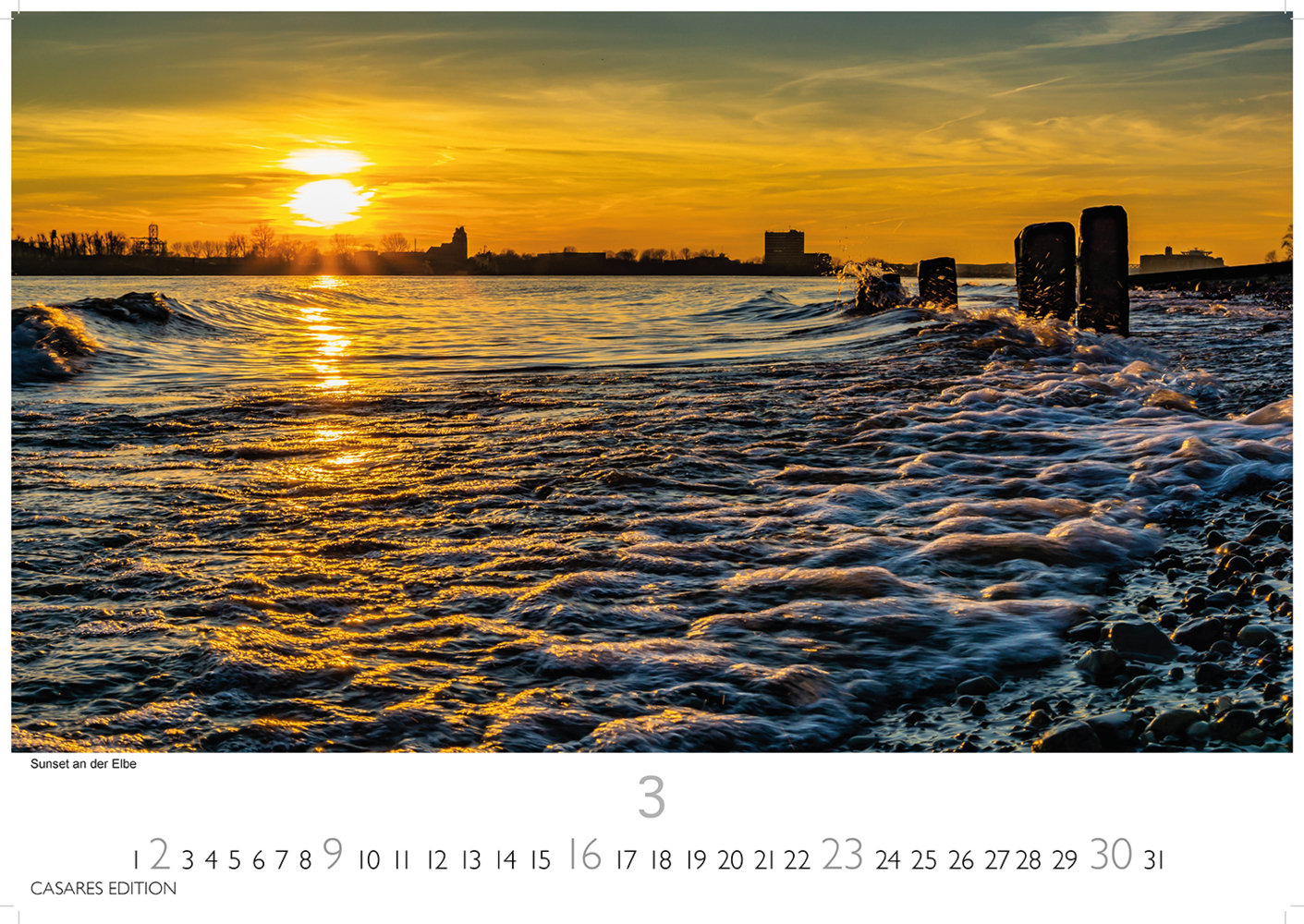 Bild: 9781835242964 | Hamburg 2025 L 35x50cm | Kalender | 14 S. | Deutsch | 2025