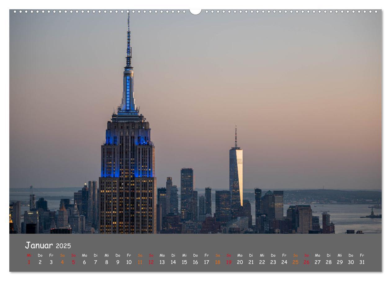 Bild: 9783435013807 | Faszination New York (Wandkalender 2025 DIN A2 quer), CALVENDO...