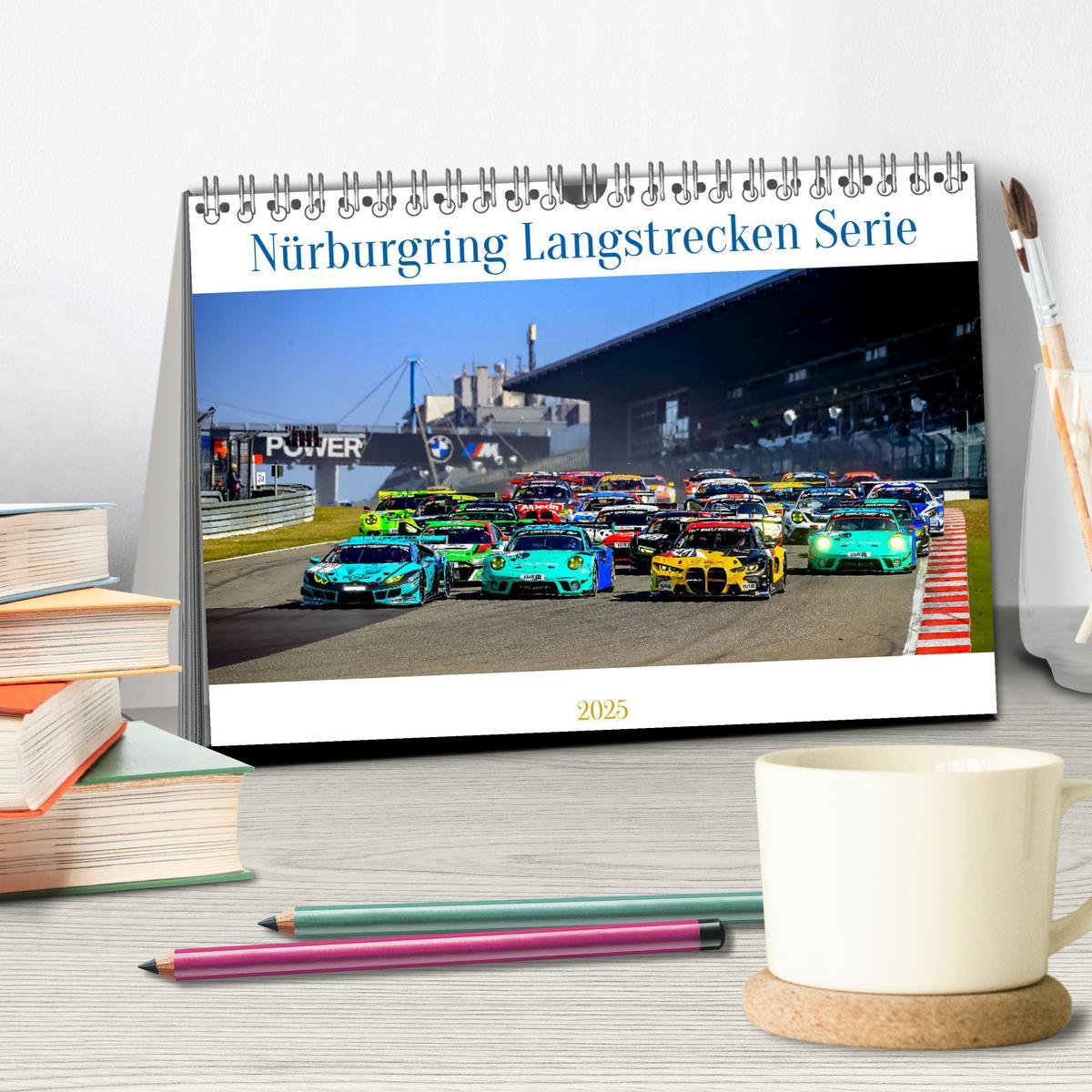 Bild: 9783383926792 | Nüburgring Langstrecken Serie 2025 (Tischkalender 2025 DIN A5...