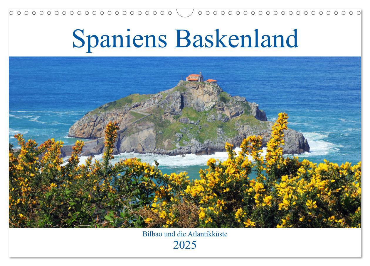 Cover: 9783435374663 | Spaniens Baskenland (Wandkalender 2025 DIN A3 quer), CALVENDO...