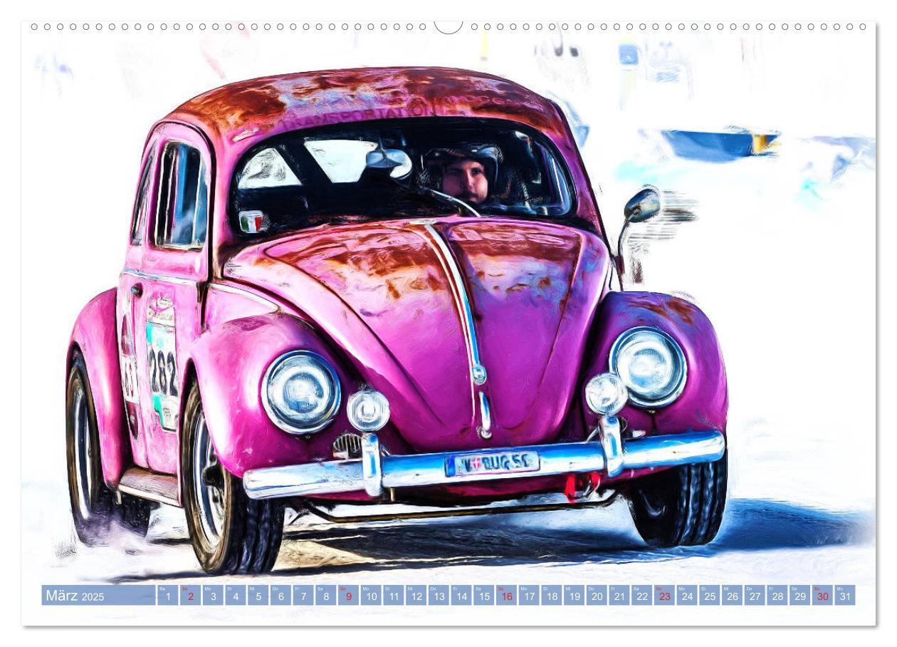 Bild: 9783435233007 | Rallye-Klassiker auf Eis (Wandkalender 2025 DIN A2 quer), CALVENDO...