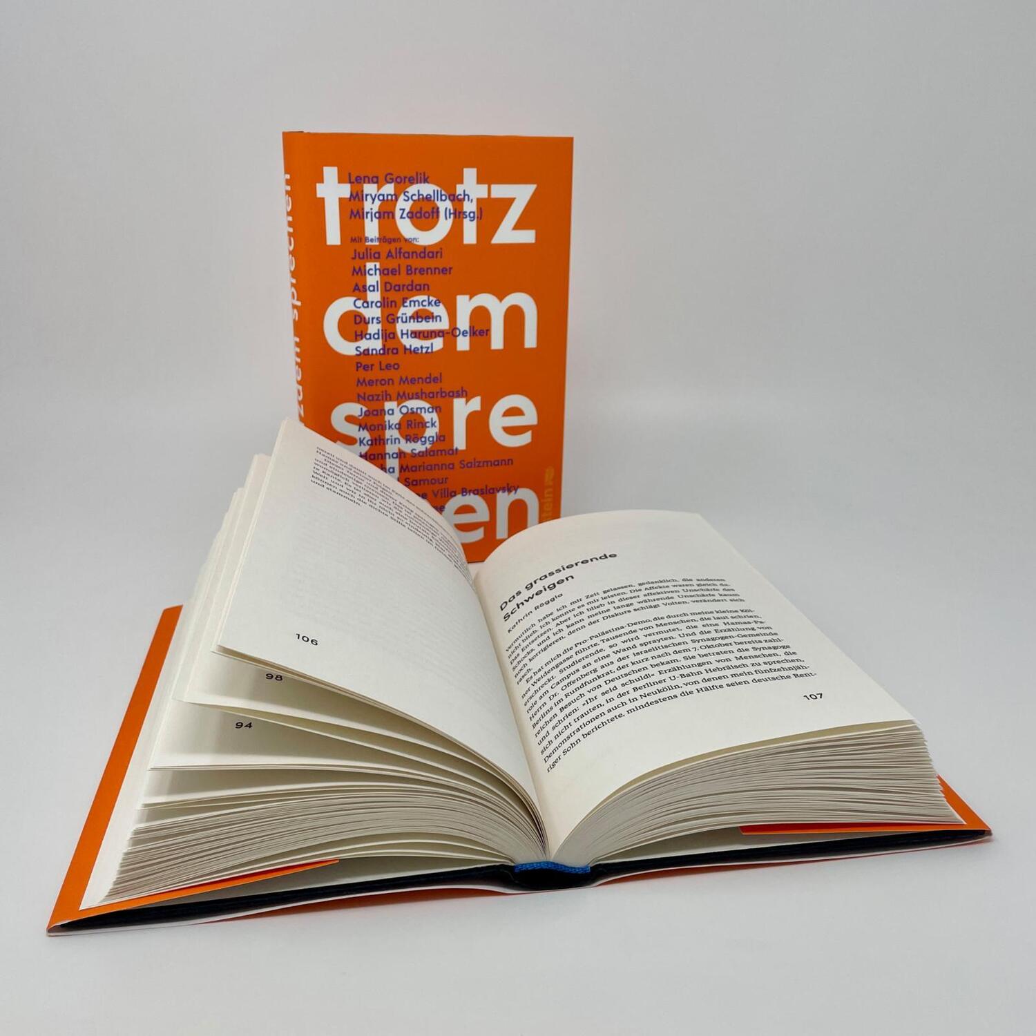 Bild: 9783550203046 | Trotzdem sprechen | Lena Gorelik (u. a.) | Buch | 224 S. | Deutsch