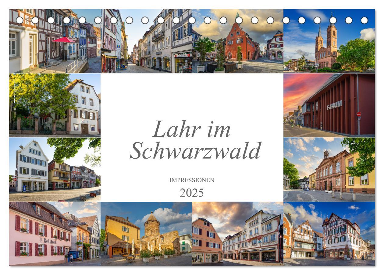 Cover: 9783383988110 | Lahr im Schwarzwald Impression (Tischkalender 2025 DIN A5 quer),...