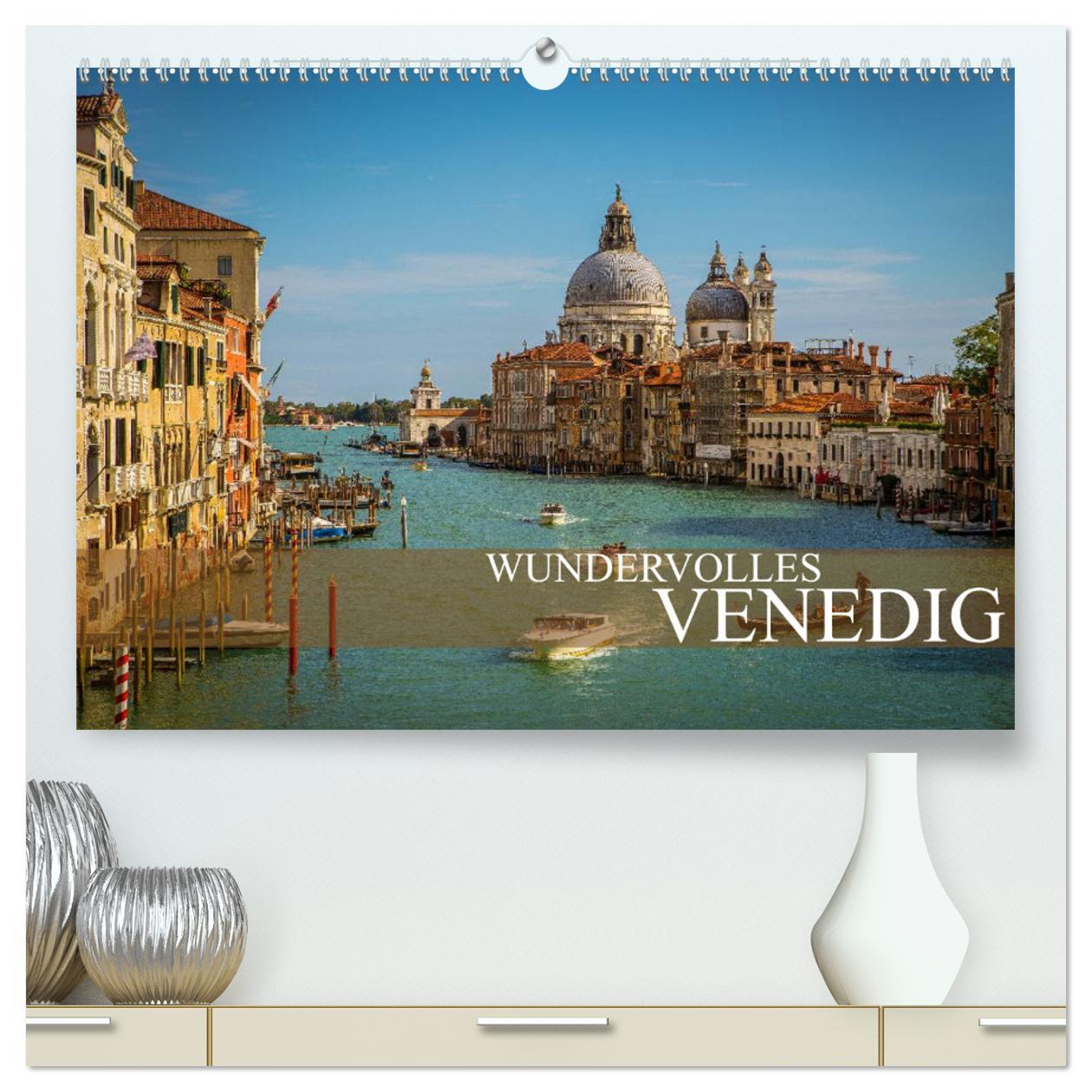 Cover: 9783435530533 | Wundervolles Venedig (hochwertiger Premium Wandkalender 2025 DIN A2...