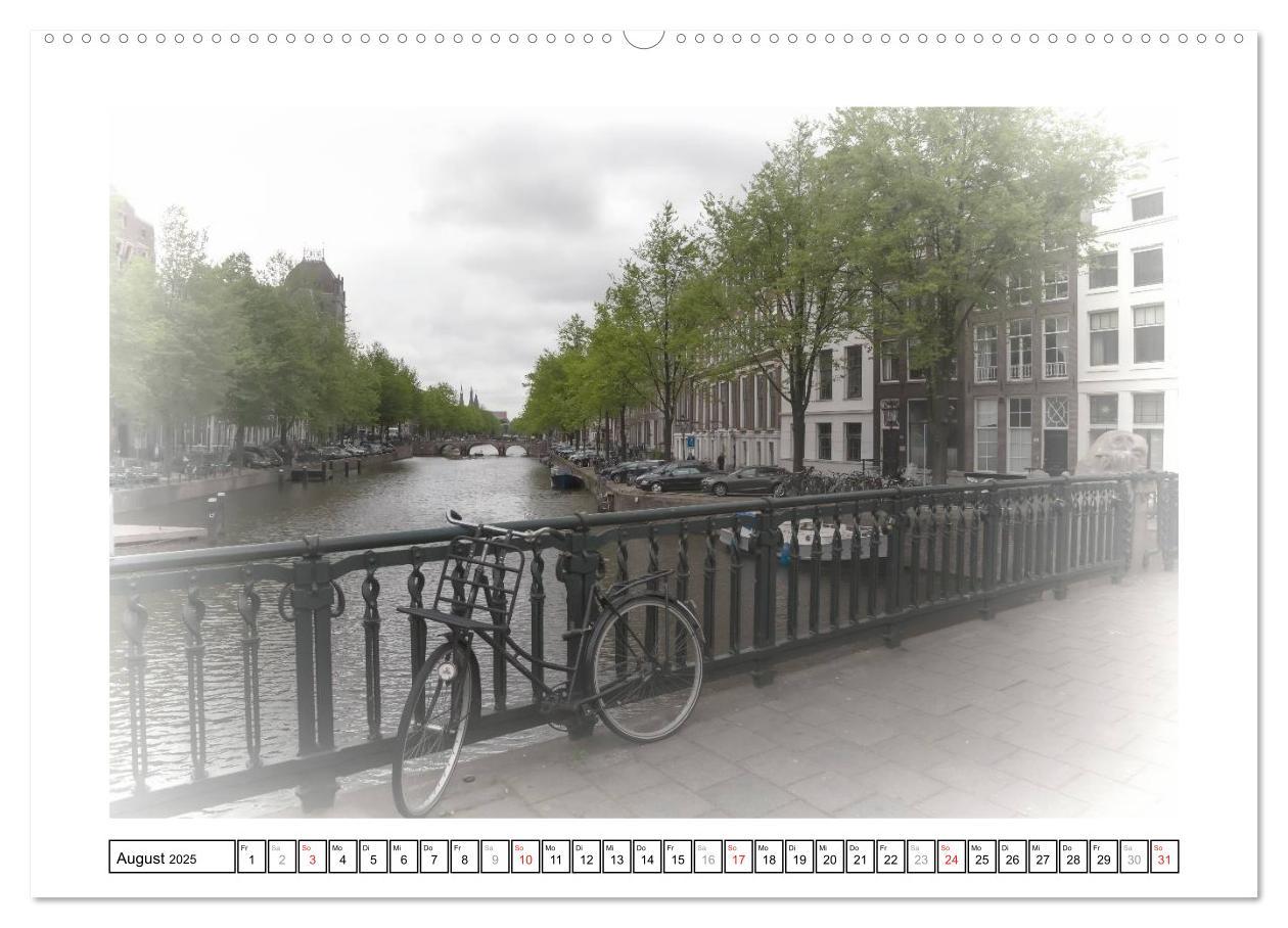 Bild: 9783457225592 | AMSTERDAM Erinnerungen (Wandkalender 2025 DIN A2 quer), CALVENDO...