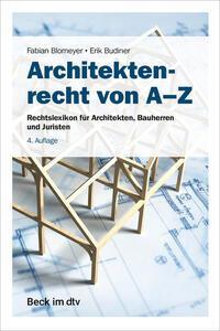 Cover: 9783423512480 | Architektenrecht von A-Z | Fabian Blomeyer (u. a.) | Taschenbuch