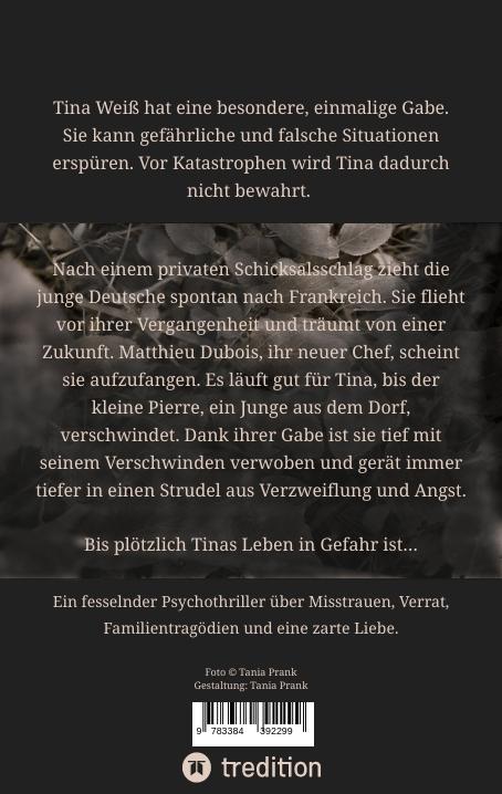 Rückseite: 9783384392299 | Die Gabe | Tania Prank | Taschenbuch | Paperback | 328 S. | Deutsch