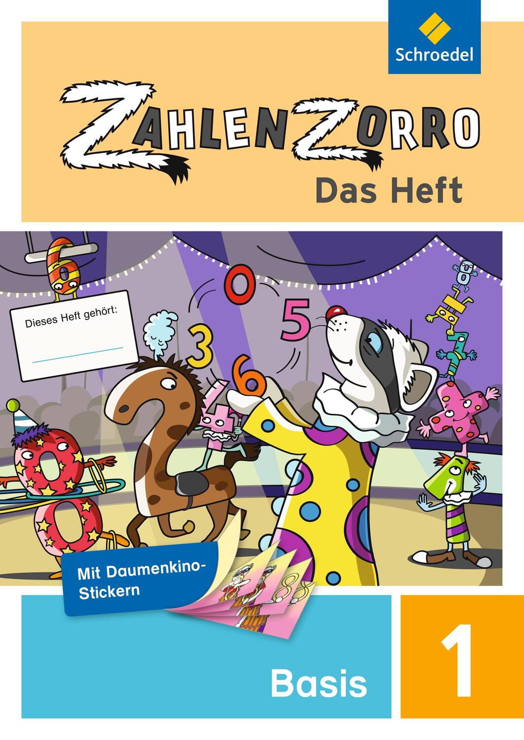 Cover: 9783507140219 | Zahlenzorro 1. Basiheft - Das Heft | Broschüre | 64 S. | Deutsch