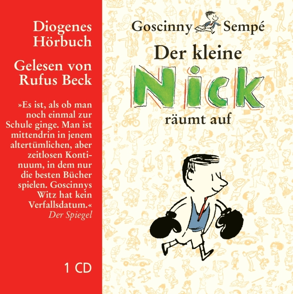 Cover: 9783257800326 | Der kleine Nick räumt auf, 1 Audio-CD | Hans Georg Lenzen (u. a.) | CD