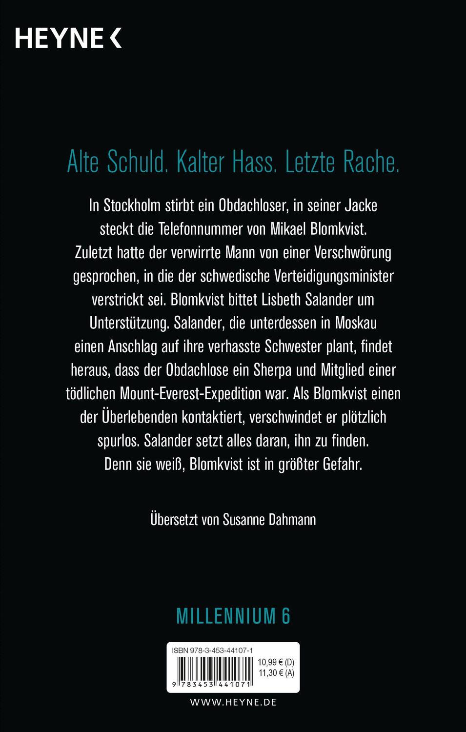 Bild: 9783453441071 | Vernichtung | Roman | David Lagercrantz | Taschenbuch | Deutsch | 2020