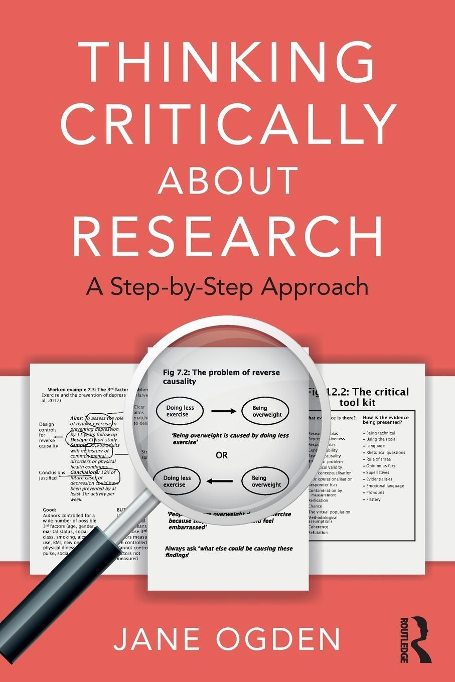 Cover: 9780367000202 | Thinking Critically about Research | A Step by Step Approach | Ogden