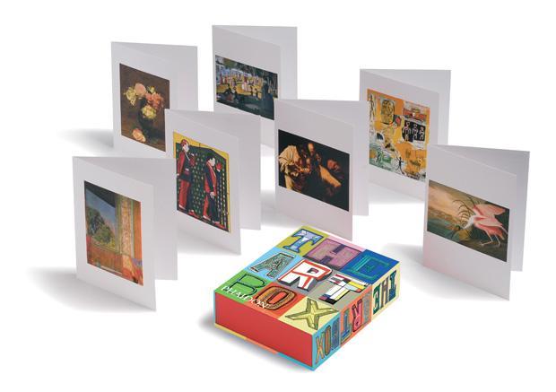 Cover: 9780714865263 | The Art Box Greeting Cards - Red Selection | Phaidon | Taschenbuch