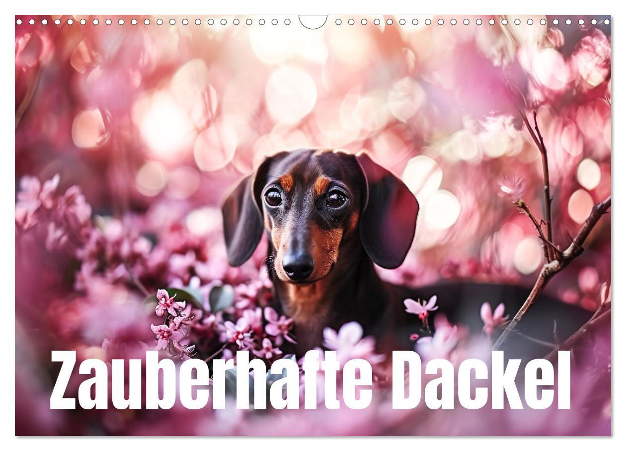 Cover: 9783435942763 | Zauberhafte Dackel (Wandkalender 2025 DIN A3 quer), CALVENDO...