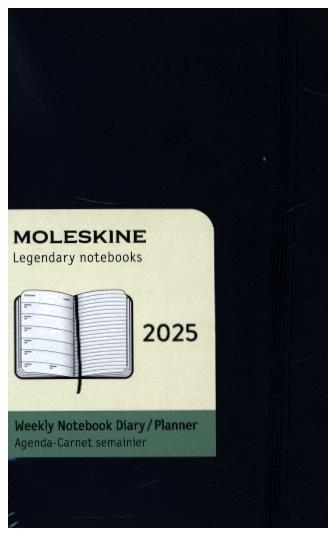 Cover: 8056999270360 | Moleskine 12 Monate Wochen Notizkalender 2025, Pocket/A6 | Buch | 2025